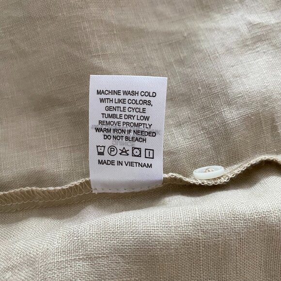 Quince 100% European Linen Tank - Flax - Medium - EUC - Picture 7 of 9